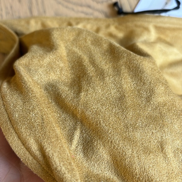 NWT WeWoreWhat Suede Bikini Set - Picture 3 of 4